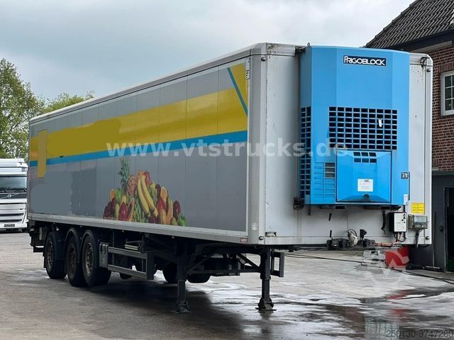 Reefer semitrailer ACKERMANN-FRUEHAUF VS-F27/13,6 E ZG Kühlkoffer mit LBW, Tridec