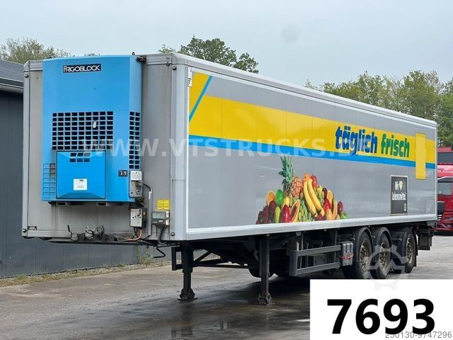 Reefer semitrailer ACKERMANN-FRUEHAUF VS-F27/13,6 E ZG Kühlkoffer mit LBW, Tridec