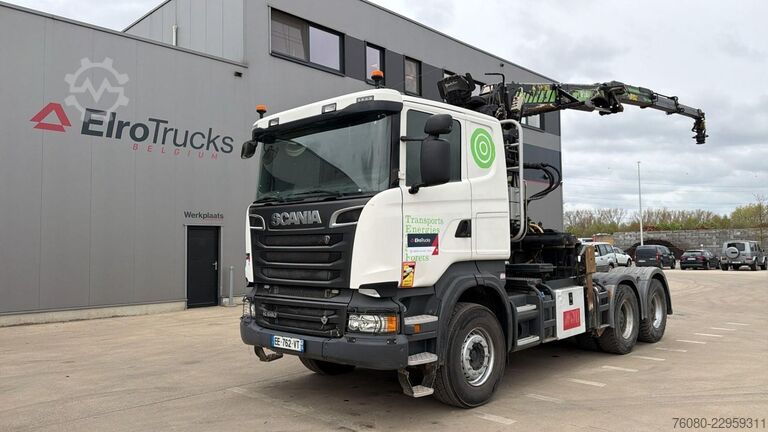 Standard tractor Scania R580 (EURO 6 / FRENCH TRUCK / BIG HUB / 6X4 / T...