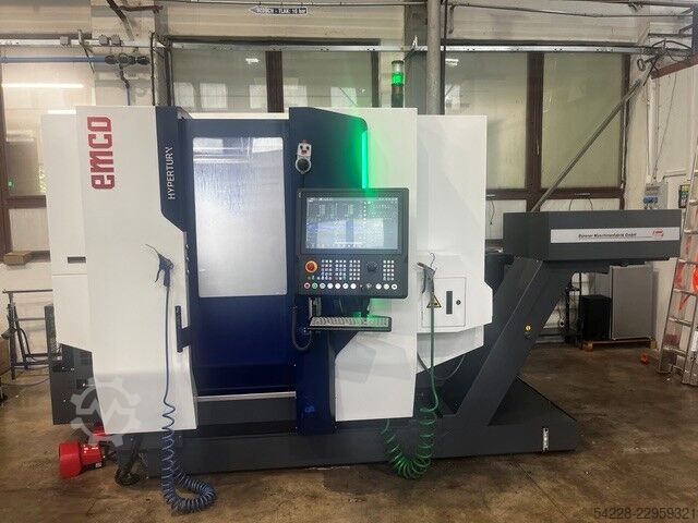 HT45-G3 SMY2, año 21 (venta directa al cliente) EMCO Hyperturn 45-G3 SMY2, Fanuc, Bj. 2021,