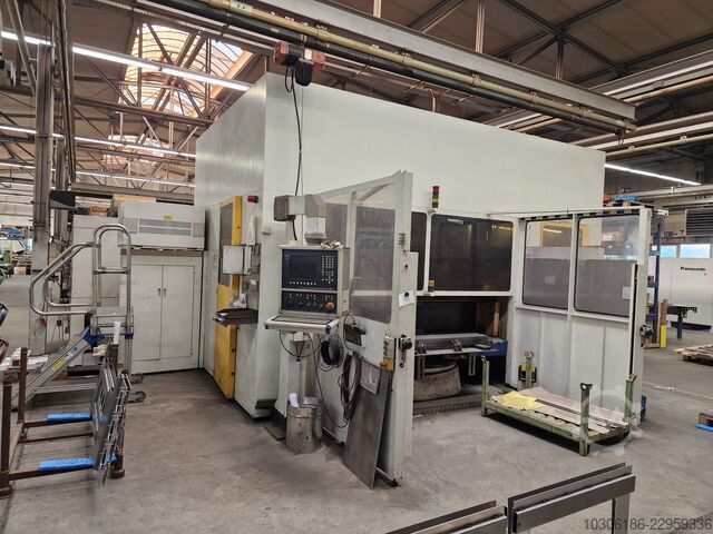 3D laserová řezací a svařovací linka TRUMPF TRUMATIC LASERCELL 1005 (TLC 1005)