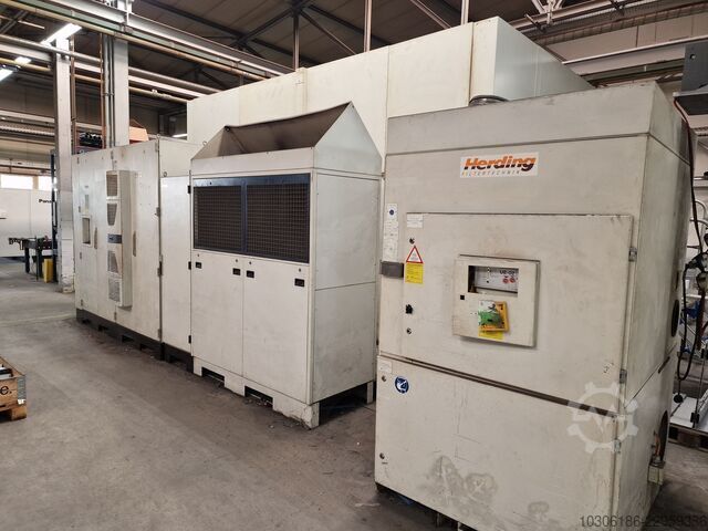 3D laserová řezací a svařovací linka TRUMPF TRUMATIC LASERCELL 1005 (TLC 1005)
