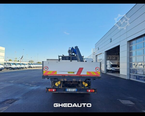 Tractor estándar IVECO EUROCARGO 180E28 CON GRU PM E CASSONE FISSO