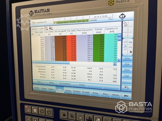 HAITIAN MARS II MA10000/6800 Universal ServoDrive (2016) only 17.000 hours HAITIAN MA10000II