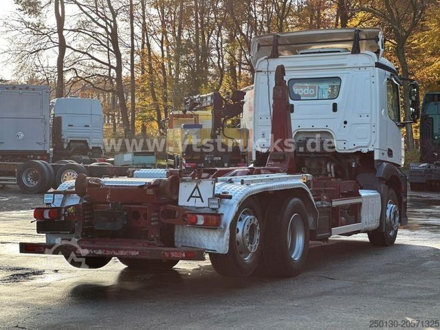 Haakarm vrachtwagen MERCEDES-BENZ Antos 2542 6x2 Meiller Abroller Liftache