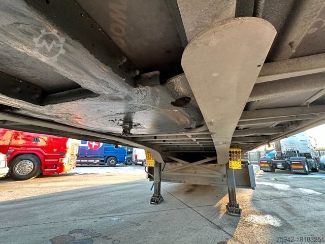 Otvorena poluprikolica sa ceradom SCHMITZ CARGOBULL SCS 24/L XL LIFT EDSCHA PALETTENKASTEN
