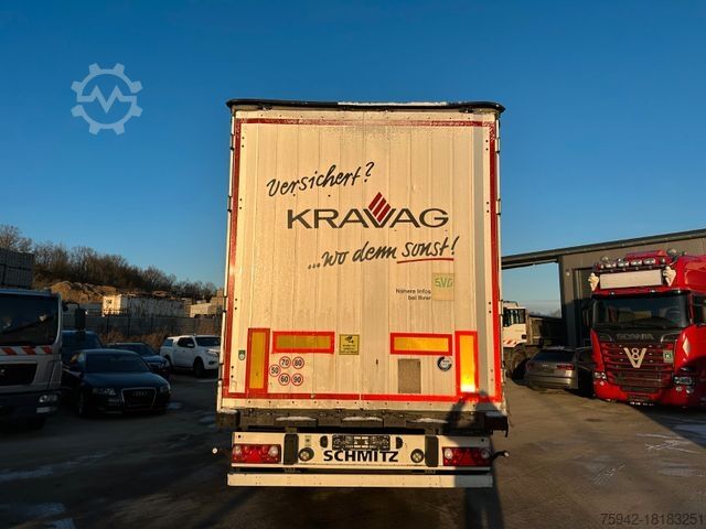 Otvorena poluprikolica sa ceradom SCHMITZ CARGOBULL SCS 24/L XL LIFT EDSCHA PALETTENKASTEN