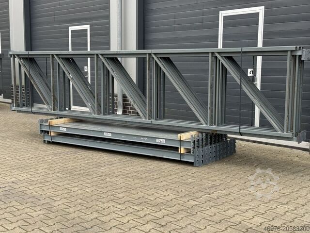 Système de rayonnage à palettes pour entrepôt à grande hauteur SLP / Regallänge: 15,48 lfm. / Regalständer: 5.400 x 1.100 mm