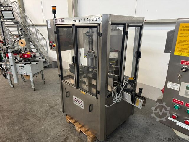 Μηχάνημα φραγής φιαλών (Κόρκερ/Αγραφιέρα) Kematec Korma 1 / Agraffa 1
