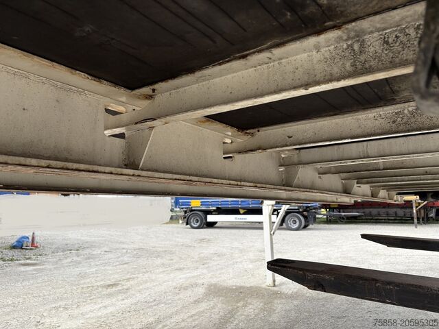 ফ্ল্যাটবেডসহ ওয়েক্সেলব্রুকেট্রার মাধ্যেমে প্ল্যাটফর্মপ্ল্যাটফর্মসহ ওয়েক্সেলব্রুকে Krone BDF 7,45m Baustoff Bordwand + Türen