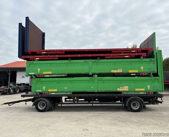 পরিবর্তনযোগ্য প্ল্যাটফর্ম Krone Baustoff 7,45m Zurringe Bordwände Türen