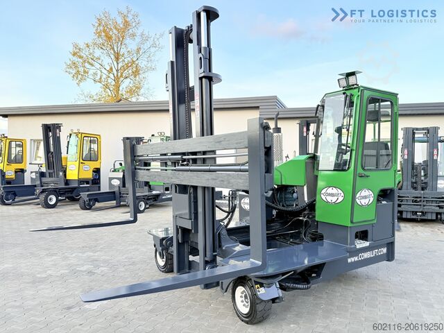 Four-way forklift Combilift C4500 / DIESEL / DUPLEX WIDE POSITIONER