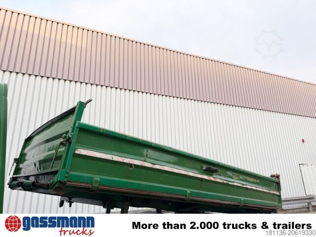 Furgão basculante Mercedes-Benz Atego 818 K 4x2, 2x AHK