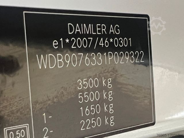 Hátíð loftrými sendibíll MERCEDES-BENZ Sprinter 311 CDI 7G-TR KLIMA NAVI 360°KAMERA PDC