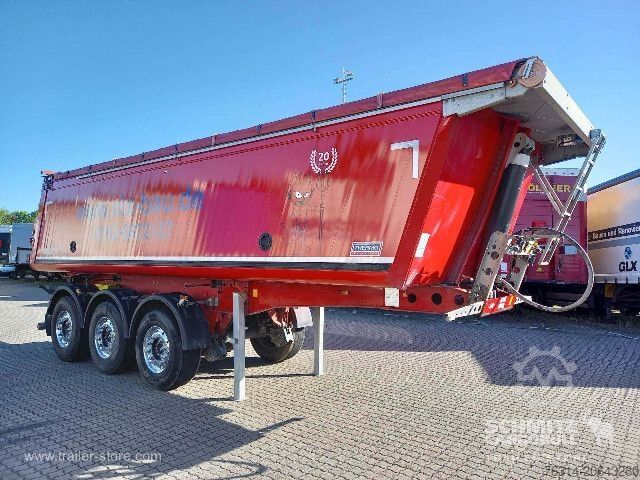 Tipper semitrailer Schmitz Cargobull Kipper Alukastenmulde Thermomulde 26m³
