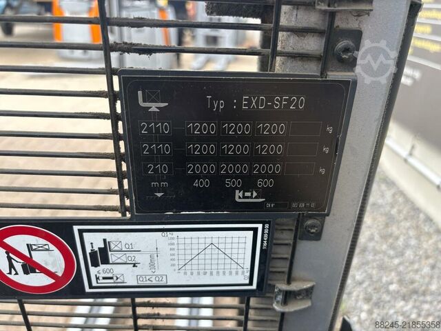 VS-22867 Elektrische DUO stapelaar Still EXD SF20 STILL EXD-SF 20