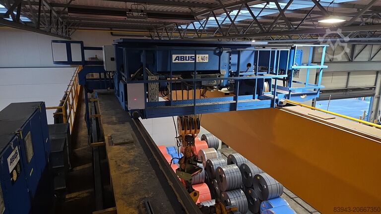 ABUS 40.000 kg × 28.800 mm Spannweite Abus Dubbelligger bovenloopkraan