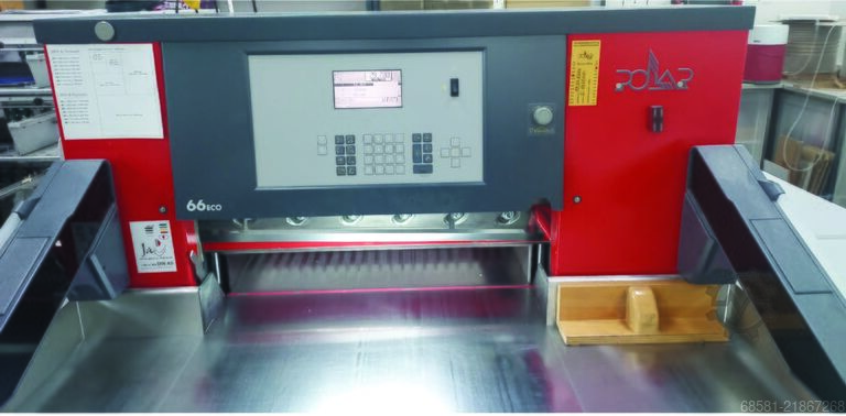 Kağıt kesme makinesi Polar Mohr Polar66 eco