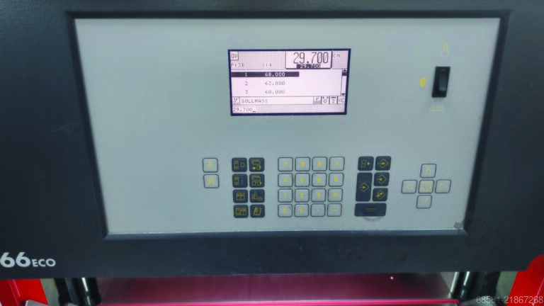 Kağıt kesme makinesi Polar Mohr Polar66 eco