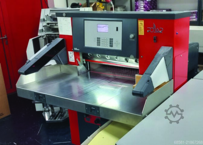 Kağıt kesme makinesi Polar Mohr Polar66 eco