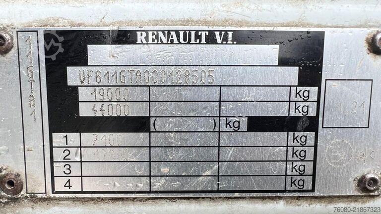 Standard-SZM Renault AE 440 Magnum E-tech (BOITE MANUELLE / MANUAL G...