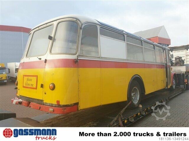 Camion per usi speciali Saurer L4C Alpenwagen III, Alpin Bus, Restaurationsobjekt