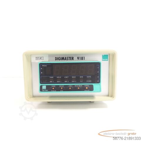 Komponente Burster Digimaster 9181 Typ: 9181-V3014 SN: 275508 - ! -