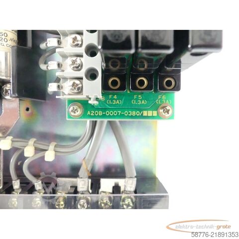 Komponente Fanuc A06B-6045-H005 (C007)  / H006 (C008)  Control unit SN: 128780