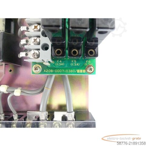 Komponente Fanuc A06B-6045-H005 / H006 Control unit SN:128779