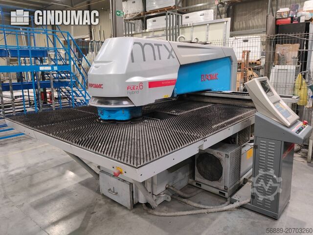 Wykrawarka CNC Euromac MTX Flex 6 Hybrid