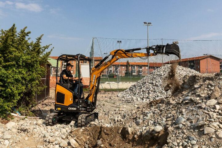 Mini excavator CASE CX 19 D