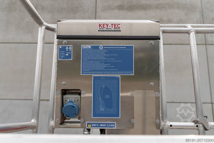 Platforma za rad postavljena na kamione CTE ZED 20.4HN