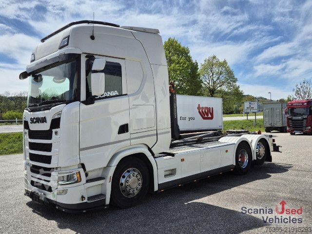 Āķa konteineru automašīna Scania S 500 B6x2*4NB Aboller Komplettzug !!