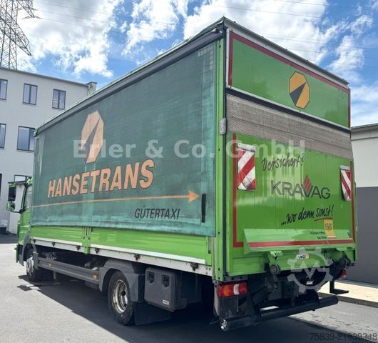 Curtain sider van MERCEDES-BENZ 821 Atego 3,  LBW, Klima, Standhzg., Edscha