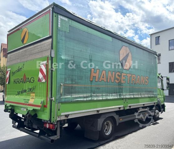 Curtain sider van MERCEDES-BENZ 821 Atego 3,  LBW, Klima, Standhzg., Edscha