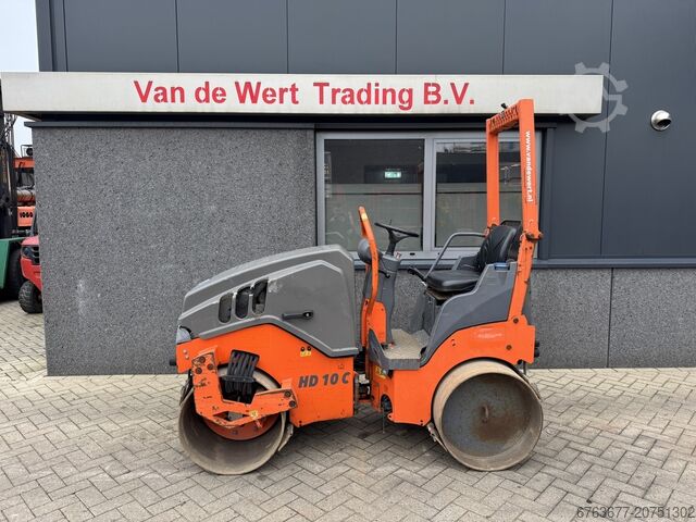 Hamm HD 10 VV rullo compressore / rullo stradale / rullo tandem 2017 Kubota diesel HAMM HD 10 VV Trilwals / Road Roller / Tandemwalze 2017 Kubota Diesel