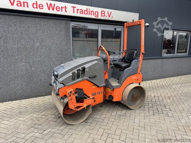 Hamm HD 10 VV rullo compressore / rullo stradale / rullo tandem 2017 Kubota diesel HAMM HD 10 VV Trilwals / Road Roller / Tandemwalze 2017 Kubota Diesel