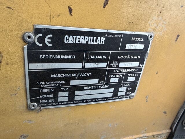 Caterpillar FD30 duplo500 sideshift 1997 NAFTË CATERPILLAR FD30