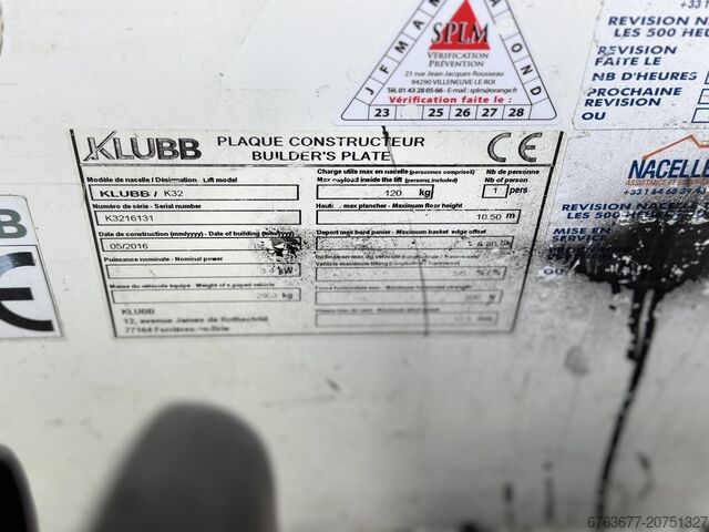 Citroen Jumper 2.2HDI Mobil Tangga Kerja/Platform Angkat, tinggi kerja 12,5 m, tahun 2016 CITROËN Jumper 2.2HDI Autohoogwerker Arbeitsbuhne 12.5mtr werkhoogte 2016