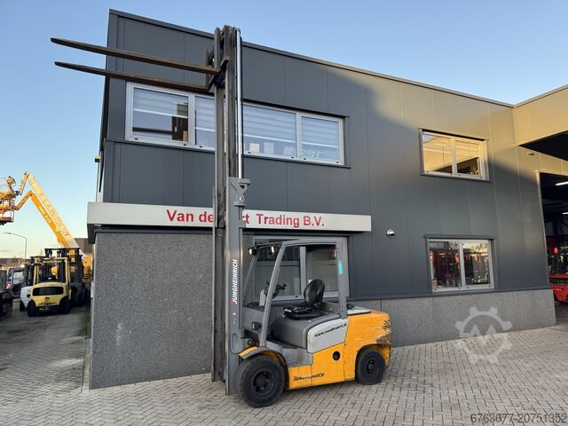 Jungheinrich DFG435 Duplex 450 Sideshift Kubota Diesel 2020 JUNGHEINRICH DFG435 Duplo 450 Sideshift Kubota Diesel 2020