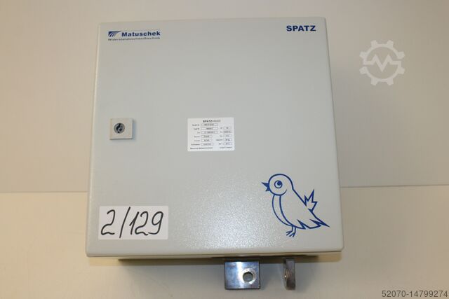 Control de la soldadura por resistencia 2/129 Matuschek Spatz H 6000