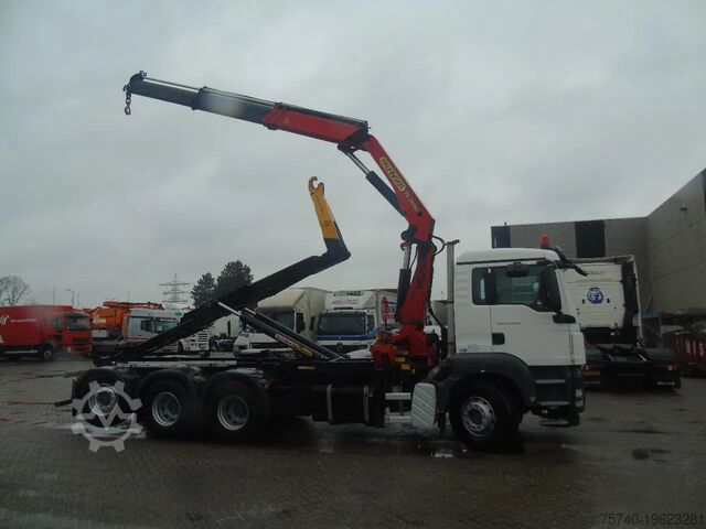 Autogru MAN TGS 35.440 + PALFINGER 24500 + 8X4 + EURO 5 + R...
