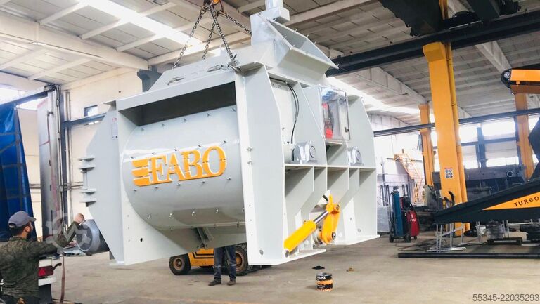 Malaxor de beton FABO TWIN SHAFT CONCRETE MIXER TWS 01 TWIN SHAFT CONCRETE MIXER