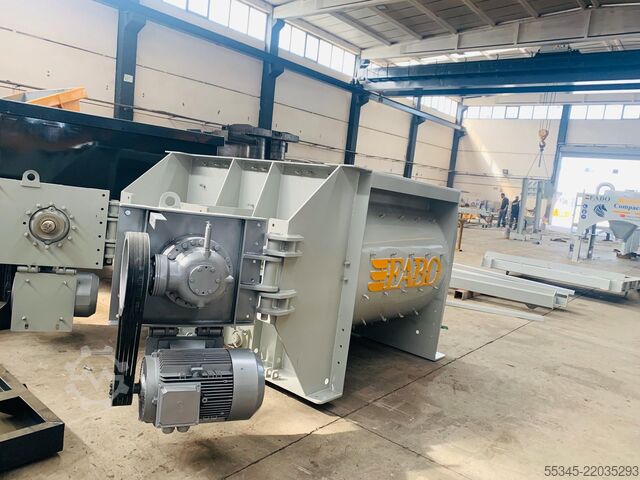Malaxor de beton FABO TWIN SHAFT CONCRETE MIXER TWS 01 TWIN SHAFT CONCRETE MIXER