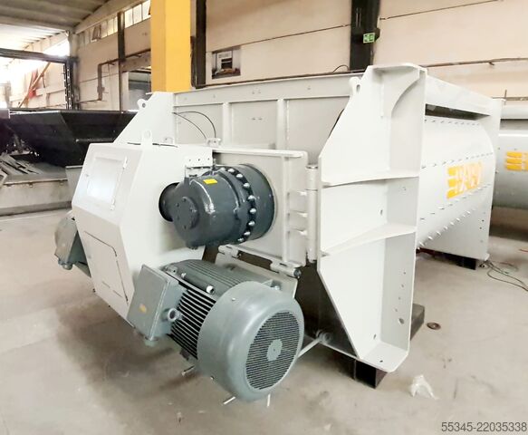 Concrete mixer FABO TWIN SHAFT CONCRETE MIXER TWS 03 TWIN SHAFT CONCRETE MIXER