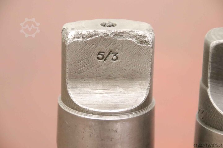 Morse konusa uzmava MK5, 12 gab. unbekannt Adapter MK5/4 / MK5/3