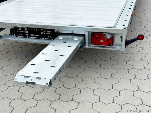Car transporter trailer Martz GT PLATEAU 500/3 S 3,5T | ALUBODEN 507X211CM 3500KG UNIVERSAL ANHÄNGER