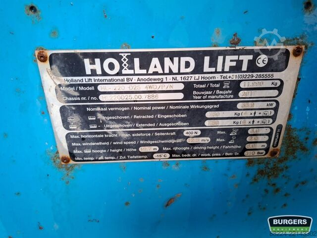 Pont élévateur à ciseaux Hollandlift HL-220 D25