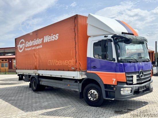 Камион платформа с брезент MERCEDES-BENZ ATEGO N2 EURO 6