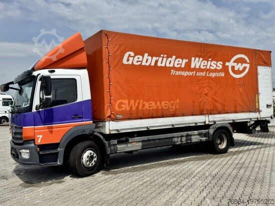 Камион платформа с брезент MERCEDES-BENZ ATEGO N2 EURO 6